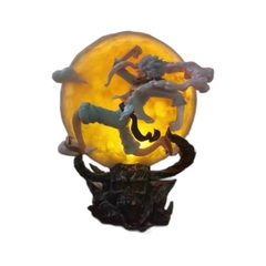 [Có Đèn Led] Mô hình Anime One Piece D.Monkey và mặt trăng có đèn led 13,5cm cực ngầu, Figure Đồ chơi Toy