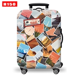 Túi bọc bảo vệ vali - Áo vỏ bọc vali - Trùm vali - Best offer Travel H150