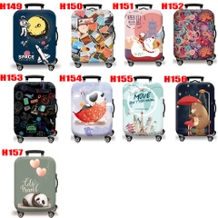 Túi bọc bảo vệ vali - Áo vỏ bọc vali - Trùm vali - Let's Travel H157