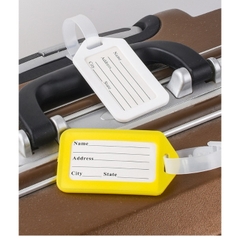 Thẻ tên, tag vali , name tag treo vali hành lý du lịch, cặp sách cho bé chống thất lạc có dây đeo