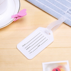 Thẻ tên, tag vali , name tag treo vali hành lý du lịch, cặp sách cho bé chống thất lạc có dây đeo