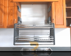 GIÁ CHÉN BÁT NÂNG HẠ 2 TẦNG, INOX MỜ