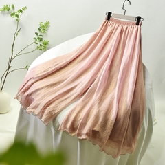Quần vải tuyn đủ màu phong cách nhẹ nhàng nữ tính Hàn Quốc xu hướng hot D396240