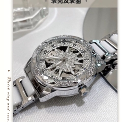 Đồng Hồ Pentagram Nữ Niche Light Sang Trọng, Mẫu Chính Hãng Camellia, Đồng Hồ Cơ Nữ Kim Cương Cao Cấp TS109250