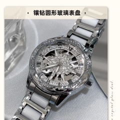 Đồng Hồ Pentagram Nữ Niche Light Sang Trọng, Mẫu Chính Hãng Camellia, Đồng Hồ Cơ Nữ Kim Cương Cao Cấp TS109250