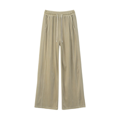 Quần Bò Tencel Nữ Ống Rộng Cạp Cao Dáng Suông - Chất Lyocell Mỏng Mát, Rũ Đẹp Tôn Dáng