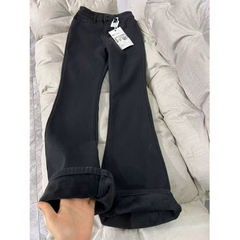 Quần jean cạp cao ống Loe dáng dài QJ151240