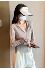 Áo chống nắng form dáng thể thao năng động thoáng khí D248240