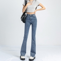 Quần Jean ống loe Rentro phong cách Mỹ QJ036250