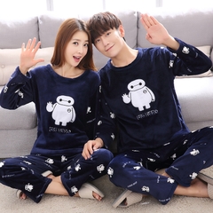 Set đồ nhung cao cấp đồ đôi dành cho mùa đông xu hướng D534240