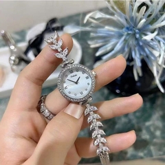 Đồng Hồ Họa tiết Nàng Tiên Cá Cao Cấp Chính Hãng Dành Cho Nữ, Sang Trọng TS101250