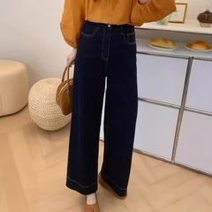 Quần jean ống rộng cạp cao thu đông phong cách QJ119240