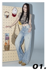 Quần Jean Old Wash Phong Cách Mỹ, Rách Phong Trần, Ống Suông Retro QJ057250