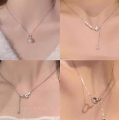 DÂY CHUYỀN MẶT ĐÁ MÃ NÃO TRẮNG – THANH LỊCH & TINH TẾ TS122250