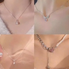 DÂY CHUYỀN MẶT ĐÁ MÃ NÃO TRẮNG – THANH LỊCH & TINH TẾ TS122250
