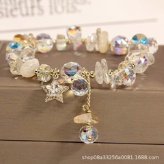 Trang Sức Vòng Tay Thạch Anh Tím Thời Trang Hàn Quốc – Mặt Ngôi Sao Lấp Lánh, Mới Nhất 2025 TS126250