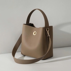 Túi xách phong cách mới 2025 – Túi xô da thật đeo chéo, đeo vai đa năng cho nữ TX227250