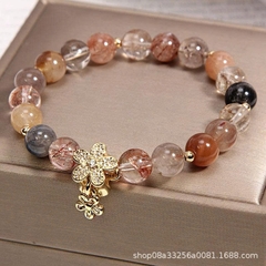 Vòng tay thạch anh pha lê – Mang lại may mắn - Dành cho nữ TS141250