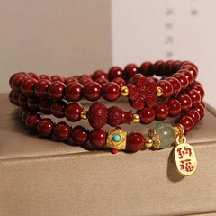 Vòng tay chu sa nguyên bản cao cấp dành cho nữ – Sang trọng, tinh tế, nhẹ nhàng TS169250