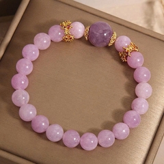 Vòng Tay Thạch Anh Tím Tự Nhiên Màu Oải Hương – Sang Trọng, Tinh Tế TS184250