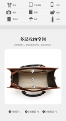 Túi Xách Đeo Vai Nữ Sang Trọng Cổ Điển 2025 – Set Túi Tote & Túi Đeo Chéo (PU) TX282250