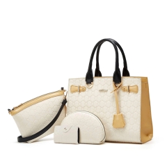 Túi Xách Đeo Vai Nữ Sang Trọng Cổ Điển 2025 – Set Túi Tote & Túi Đeo Chéo (PU) TX282250