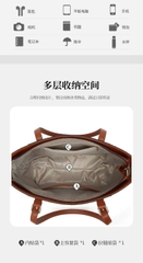 Bộ Túi Đeo Vai/Đeo Chéo Thời Trang 4 Món Thu Đông 2025 – Túi Tote Dung Tích Lớn (PU) TX281250