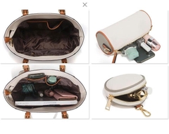 Túi xách ba trong một 2025 PU – Tote, đeo vai & đeo chéo, đa năng, thời trang cho nữ TX279250