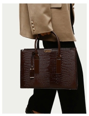 Túi Tote Thời Trang 2025 Cao Cấp Họa Tiết  – Bộ Túi Dung Tích Lớn 3 Món Chất Liệu PU TX276250