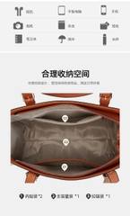 Bộ Túi Đeo Vai Nữ 4 Món Phong Cách Mới 2025 – Túi Xách Thời Trang Chất Liệu PU Cao Cấp TX269250