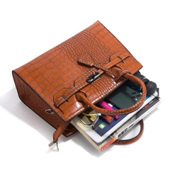 Bộ 3 Túi Xách Nữ Họa Tiết Cá Sấu Thu/Đông 2025 – Túi Đeo Chéo Thời Trang Dung Tích Lớn – PU Cao Cấp TX264250