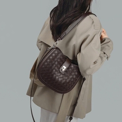 Túi đeo vai da thật mùa thu-đôngTúi xách đi làm bằng vải dệt thời trang cao cấp TX255250