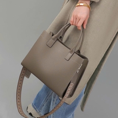 Túi xách nữ phong cách thu đông mới 2025 – Túi xách tay, túi đeo chéo, túi đi làm cao cấp – Da thật – Màu Viney TX292250