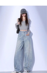 Quần Jeans Macheda Màu Nhạt Ống Chuối – Mẫu Mới Xuân Thu 2026 Cho Nữ QJ008260