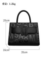 Túi Tote Nữ Cỡ Lớn Thời Trang – Túi Xách Công Sở Họa Tiết Nổi, Đeo Vai Thanh Lịch TX014260