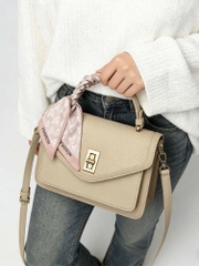 Túi Đeo Chéo Nữ Cổ Điển – Túi Vuông Nhỏ Thời Trang Đơn Giản, Túi Xách Đi Làm Cao Cấp TX045260