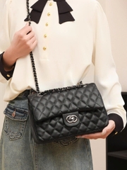 Túi Đeo Vai Nữ Cao Cấp – Túi Vuông Nhỏ Phong Cách Cổ Điển, Thanh Lịch Đi Làm & Đi Chơi TX041260