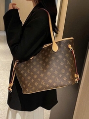 Túi Tote Nữ Họa Tiết Retro – Túi Xách Phối Màu Thời Trang TX048260
