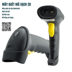 Máy Quét Mã Vạch Bluetooth Không Dây Corisu 136E Đọc Tất Cả Các Mã Vạch Tiết Kiệm Tối Đa Thời Gian Kiểm Tra Vận Hành