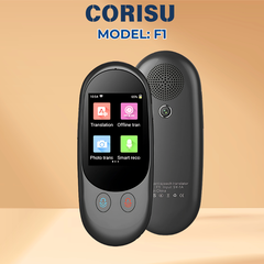 Máy phiên dịch trực tiếp Corisu F1 máy dịch giọng nói cực chuẩn xác 11 thứ tiếng mà  không cần kết nối mạng