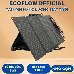 Tấm pin năng lượng mặt trời ECOFLOW chống nước tuyệt đối 45-60-100-160-220-400W BH chính hãng