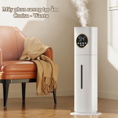 Máy phun sương tạo ẩm Corisu Wantu công suất lớn khử khuẩn UV tránh khô da ngừa viêm họng cho cả nhà