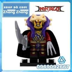 Xếp hình Ninjago: Master of Spinjitzu đại chiến tộc rắn Pythor Chen Lego Minifigures Xinh X0118