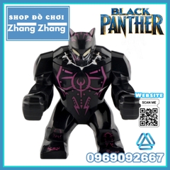 Xếp hình Black Panther Bigfigures Lego Minifigures Bigfigures PRCK GD174 GD175 GD176