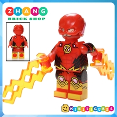 Xếp hình Deathstroke, Martian Manhunter, Flash Siêu anh hùng DC Comics Lego Minifigures POGO PG8211