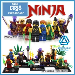Đồ chơi Xếp hình Ninjago Thunder Swordsman Jay Kai Lloyd Cole Eyezor Zugu Chen Chop rai Minifigures SY272