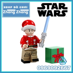 Xếp hình Star Wars Stormtrooper Darth Vader - Rebel Trooper Han Solo Leia Lego Minifigures Luke Skywalker POGO PG8200