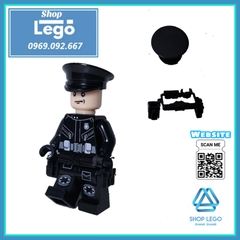 Xếp hình mô hình cảnh sát đặc nhiệm Ghost Squad phản ứng nhanh như Swat Lego Minifigures No840077