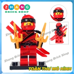 Xếp hình Ninjago Master Spinjitzu Harumi Samurai X Lego Minifigures LELE A001-008