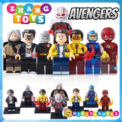 Xếp hình Siêu anh hùng Marvel Flash - Peter Parker - Tony Stark - Ego Lego Minifigures Xinh X0134